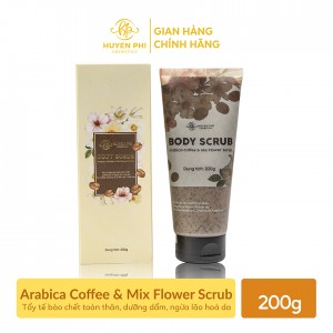 Tẩy tế bào chết body Arabica Coffee & Mix Flower Scrub