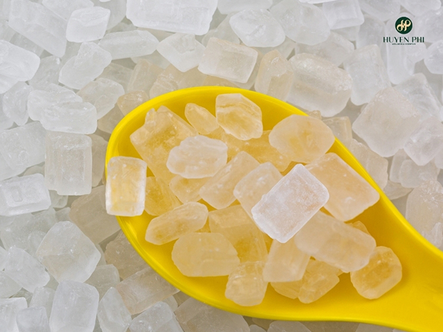 đường phèn trị hôi nách