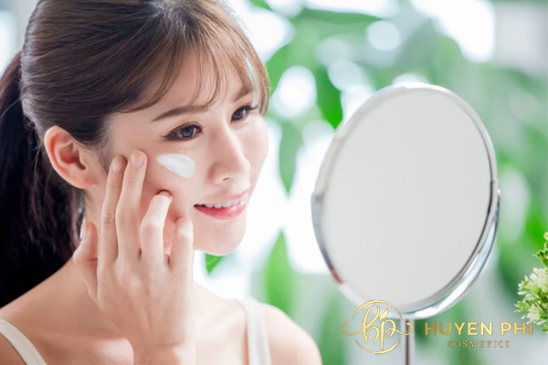 các bước make up với kem chống nắng