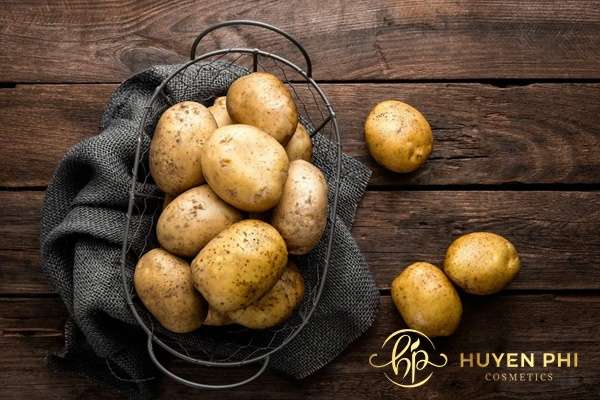 Sử dụng khoai tây để giảm tình trạng da bị cháy nắng hiệu quả