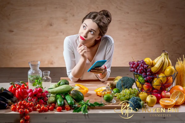 Bổ sung trái cây và rau xanh để da đẹp từ sâu bên trong 
