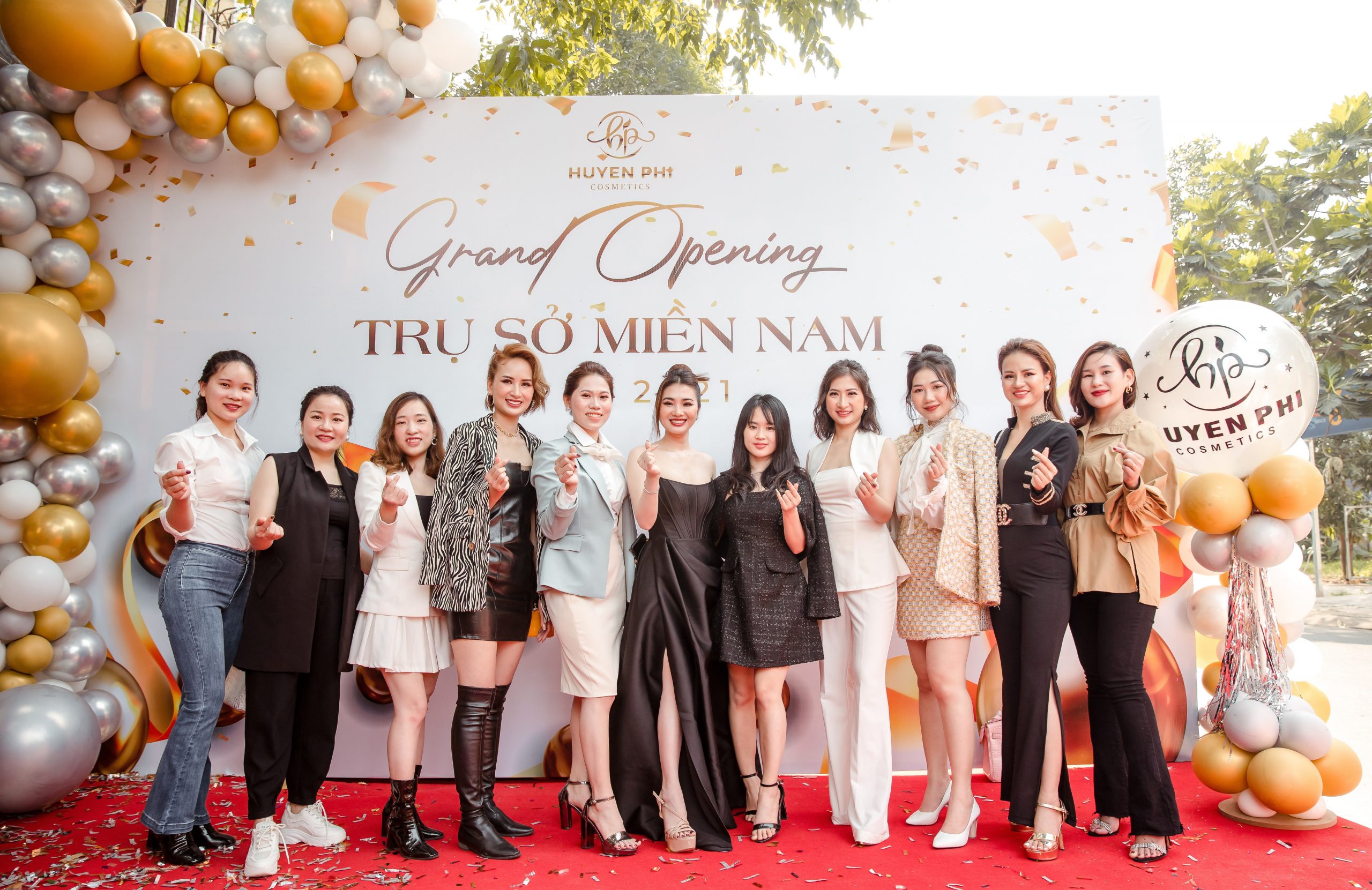 Mỹ phẩm Huyền Phi khánh thành  trụ sở Huyền Phi Cosmetics tại Hồ Chí Minh