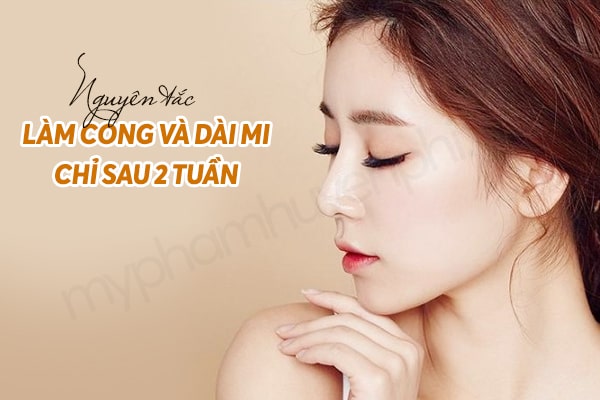 Nguyên tắc làm cong và dài mi chỉ sau 2 tuần