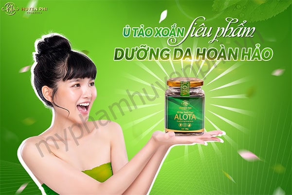 Ủ tảo xoắn tươi Alota - Sản phẩm đắp mặt níu giữ nét thanh xuân hot nhất năm 2020