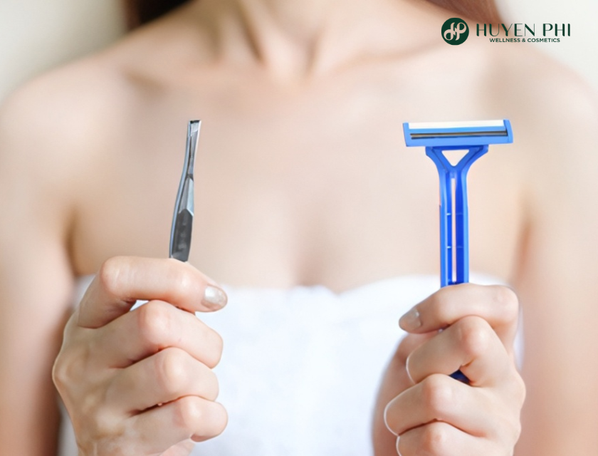 bị hôi nách có nên nhổ lông nách