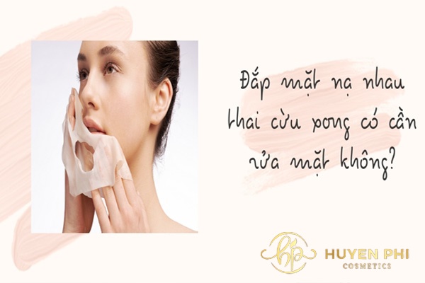Hướng dẫn cách đắp mặt nạ nhau thai cừu đúng cách