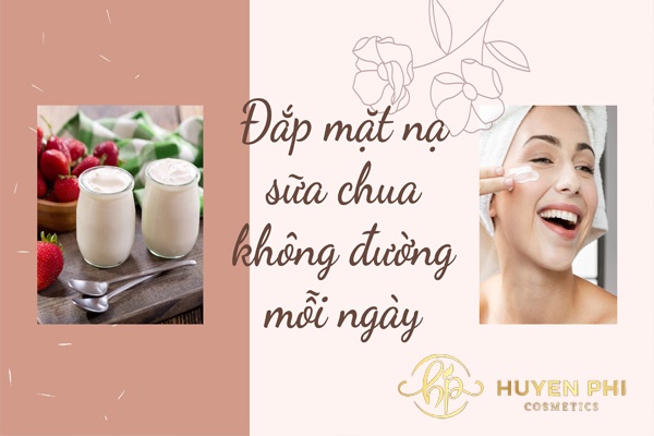 Có nên đắp mặt nạ sữa chua không đường mỗi ngày không?