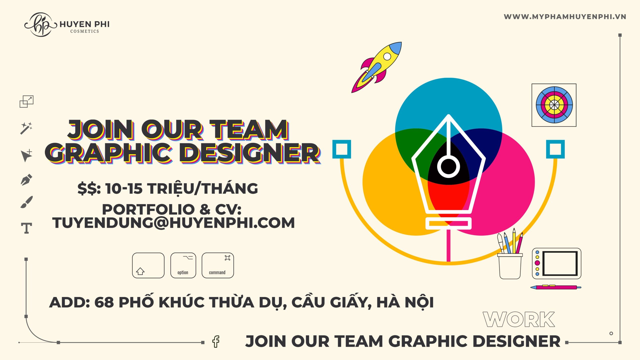 Nhân viên Thiết kế/Designer thu nhập 12-15 triệu/tháng