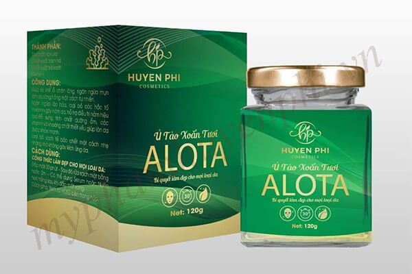 Sử dụng Ủ tảo xoắn Alota chăm sóc da mặt hàng ngày cần lưu ý gì