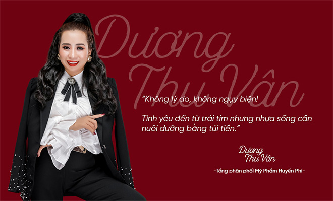 Dương Thu Vân: “Yêu bằng trái tim, còn cuộc sống cần nuôi dưỡng bằng túi tiền”