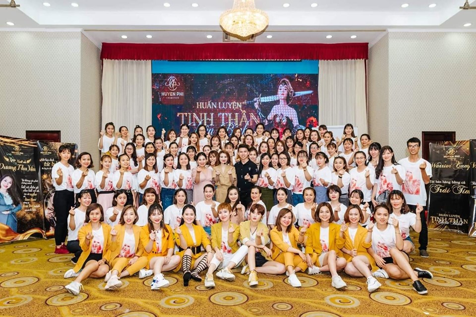 Huyền Phi Cosmetics kết thúc thành công khóa học Huấn Luyện Tinh Thần Chiến Binh K2 tại Quy Nhơn ngày 2/6/2019