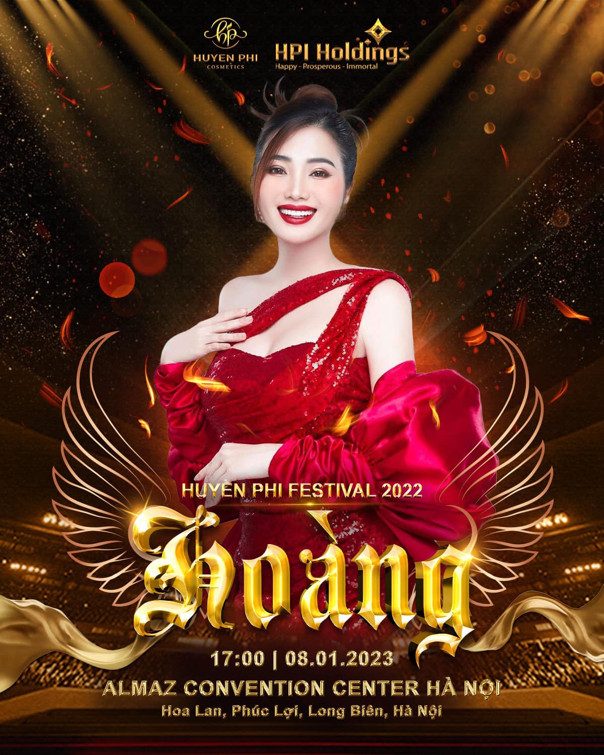 Dạ tiệc Hoàng – Siêu sự kiện tri ân nhà phân phối, đại lý kinh doanh xuất sắc nhất của Huyền Phi