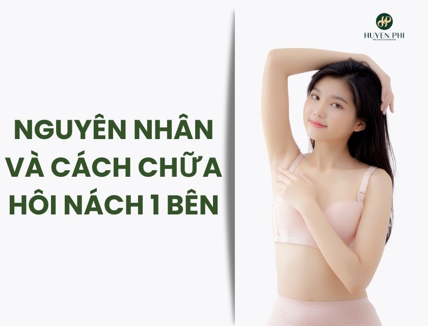 Nguyên nhân bị hôi nách 1 bên và cách khắc phục