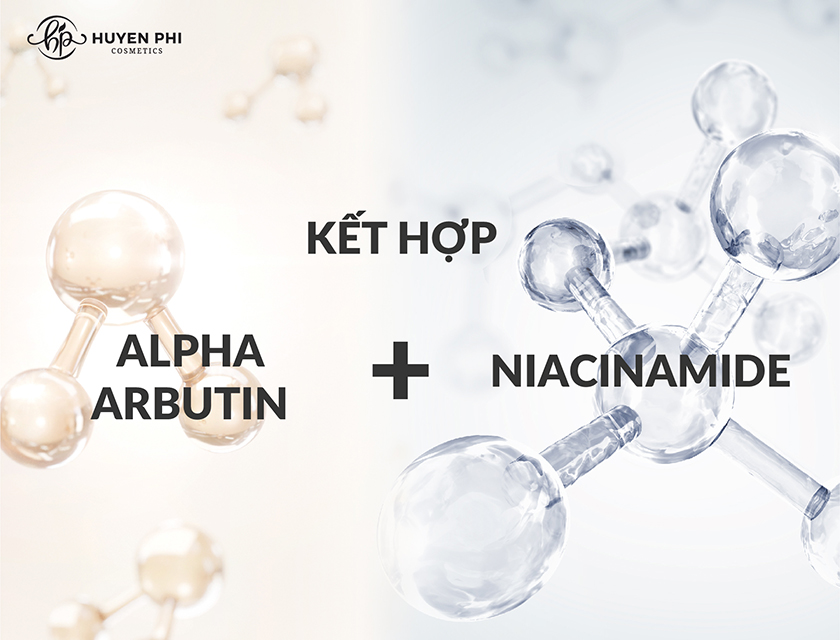 Cách kết hợp Alpha Arbutin và Niacinamide dưỡng da trắng mịn