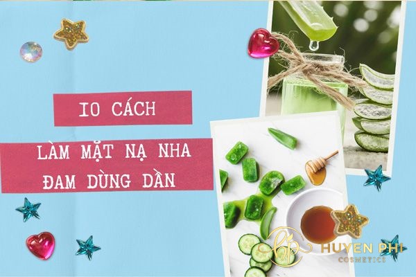 10 cách làm mặt nạ nha đam dùng dần tại nhà cực hiệu quả
