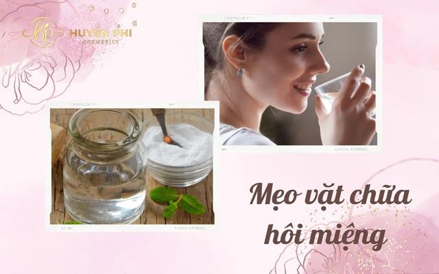 7 mẹo vặt chữa hôi miệng dân gian tại nhà hiệu quả