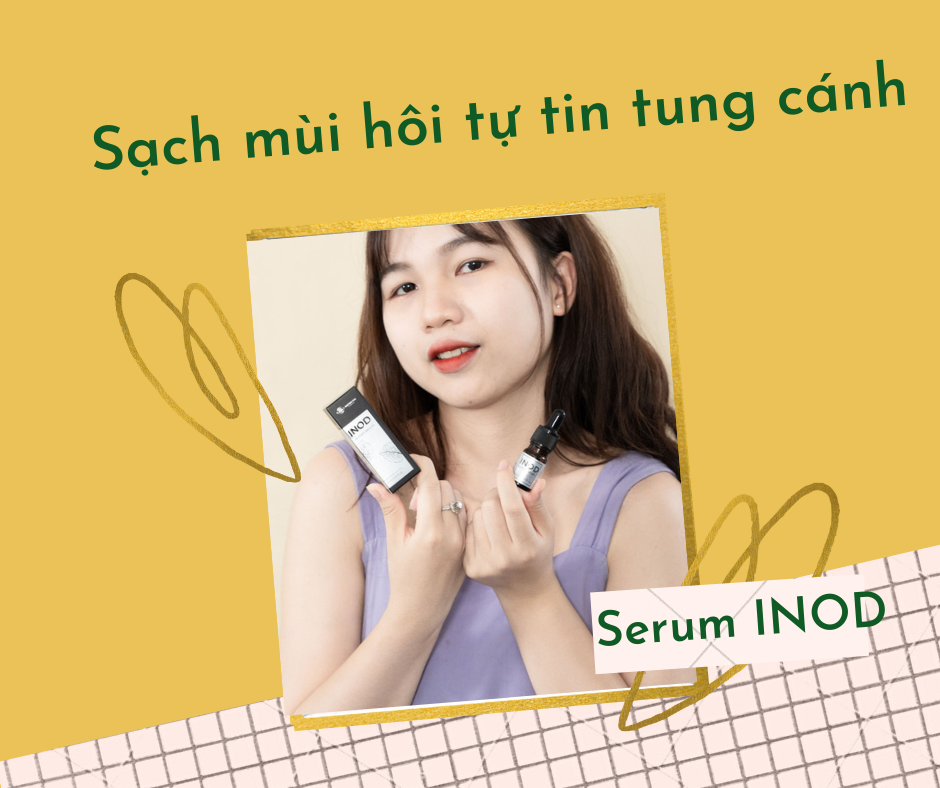 Serum khử mùi INOD cho bạn tự tin tung cánh