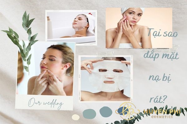 Tại sao đắp mặt nạ bị rát? Cách xử lý an toàn cần biết