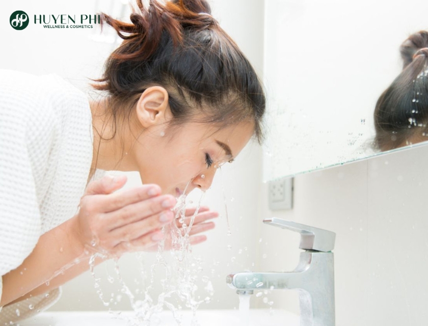 phục hồi da sau kích ứng