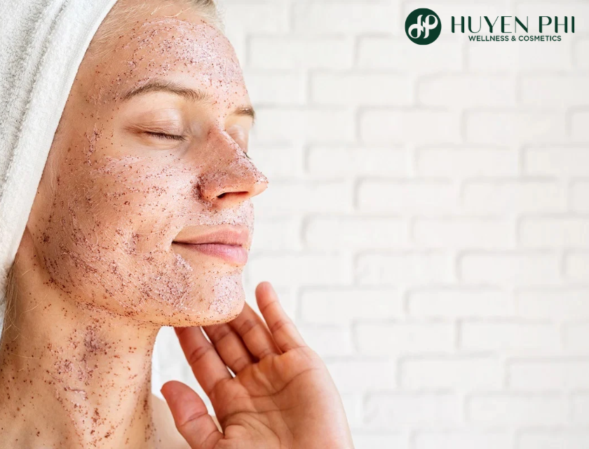 phục hồi da sau kem trộn