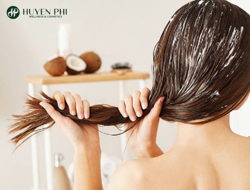 tóc rụng sau sinh