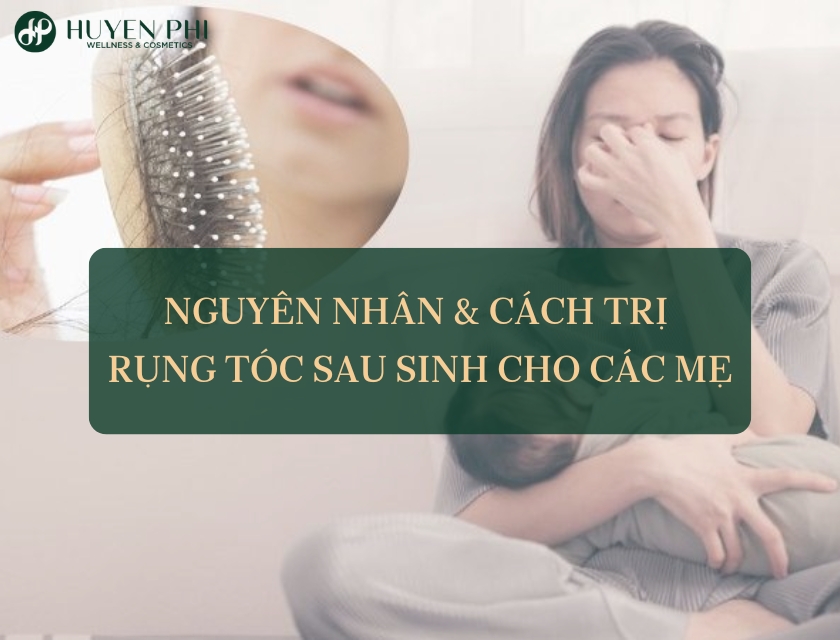 rụng tóc sau sinh