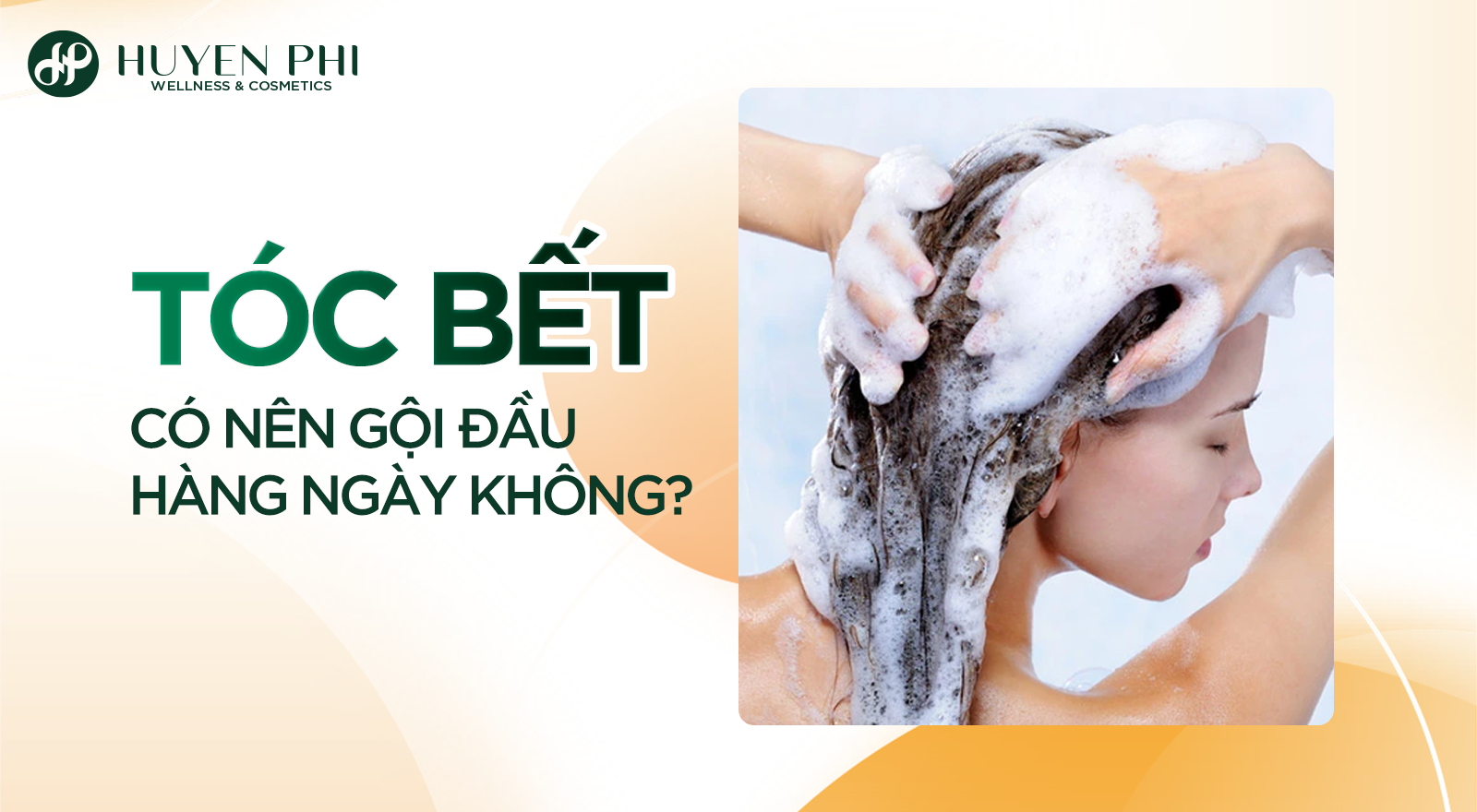 Tóc bết có nên gội đầu hàng ngày không?