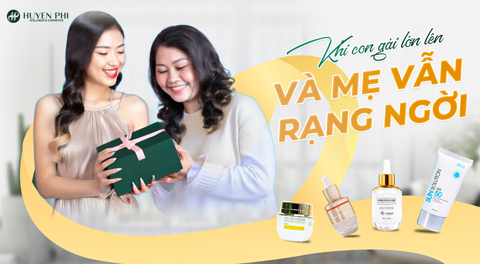 Khi con gái lớn lên và Mẹ vẫn rạng ngời