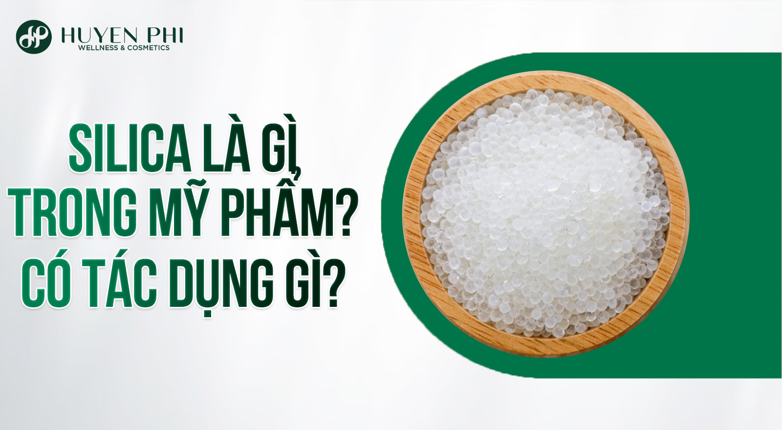 Silica là gì trong mỹ phẩm? Có tác dụng gì?