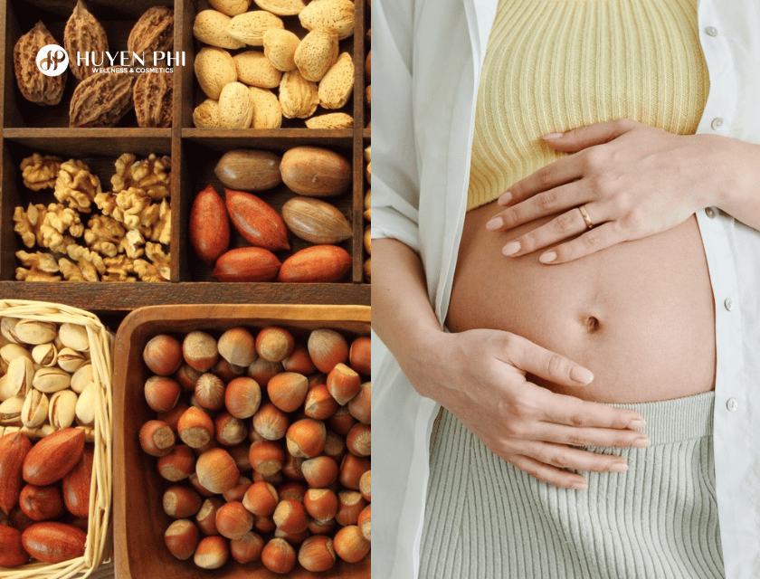 5 loại hạt tốt cho bà bầu