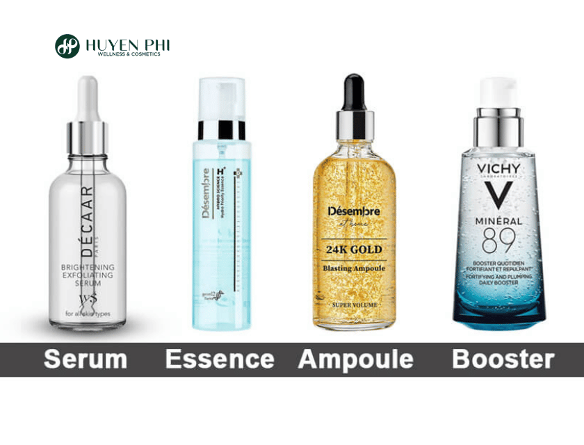 essence và serum khác nhau như thế nào
