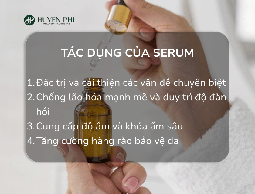 serum có tác dụng gì