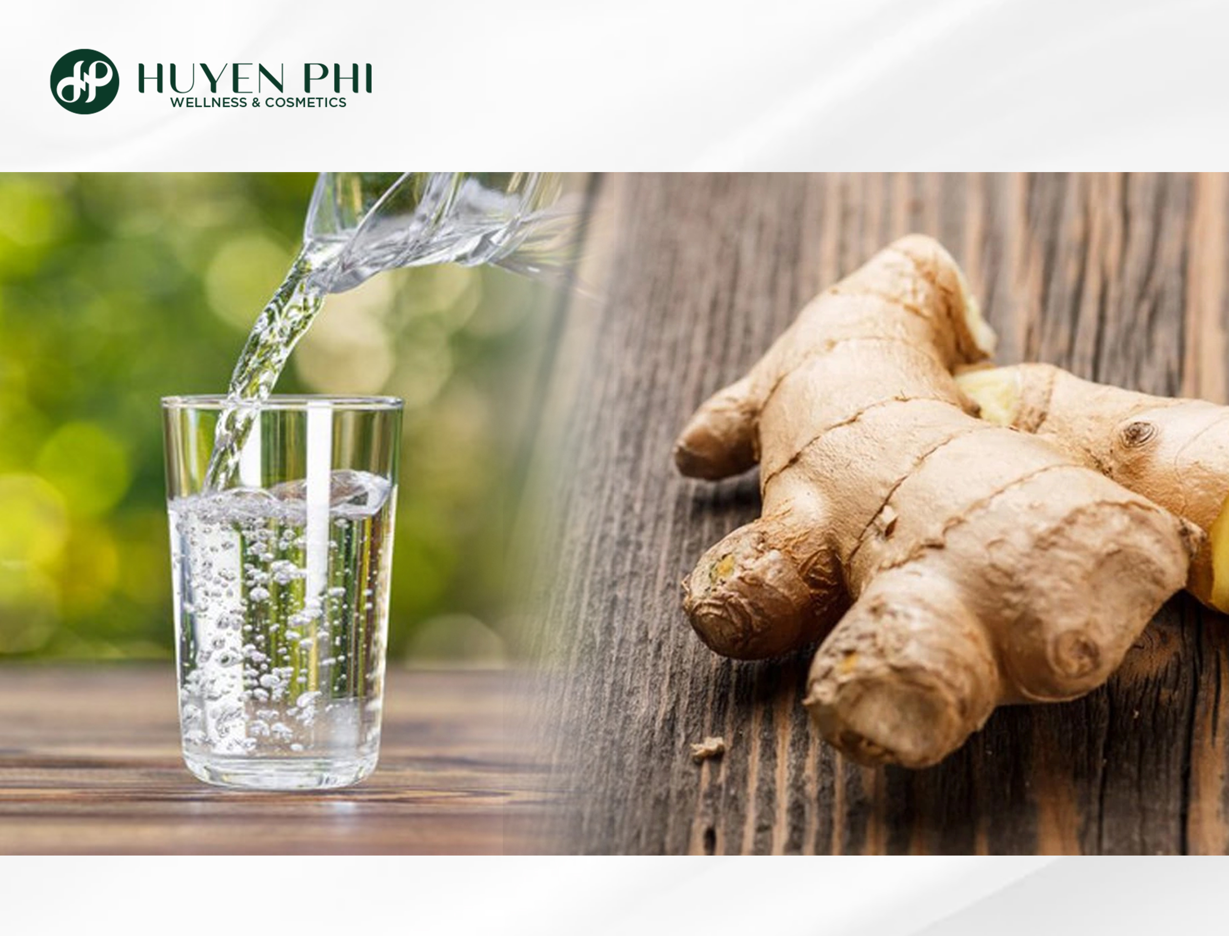 cách làm nước súc miệng bằng gừng