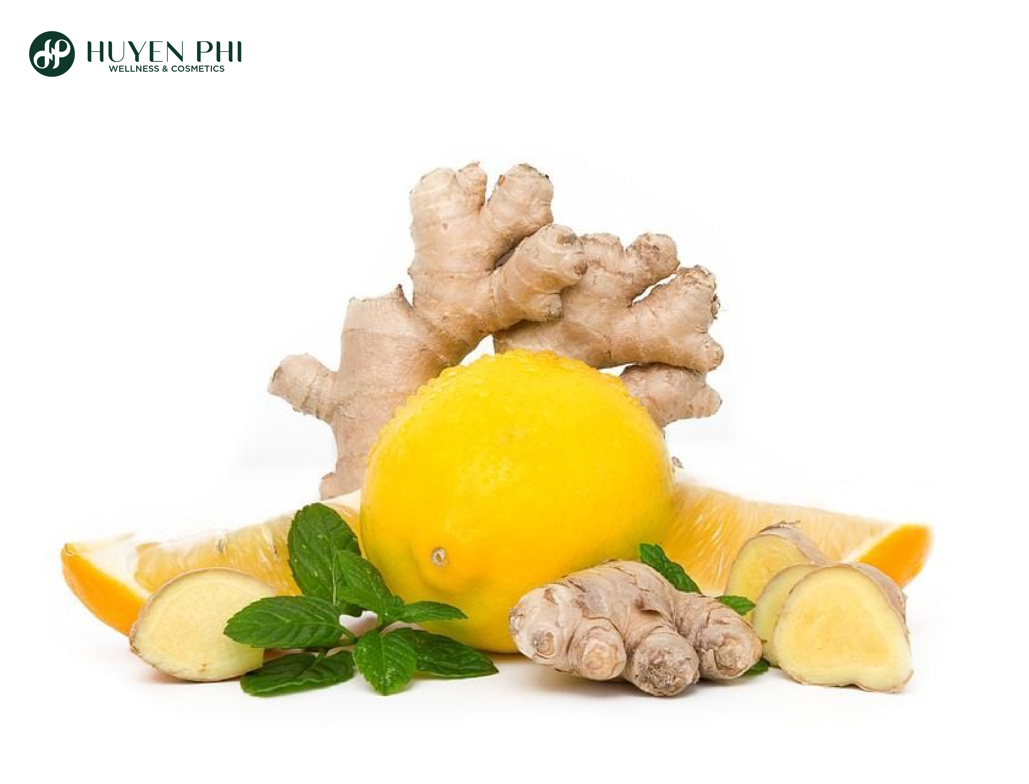 cách trị hôi miệng bằng gừng với chanh