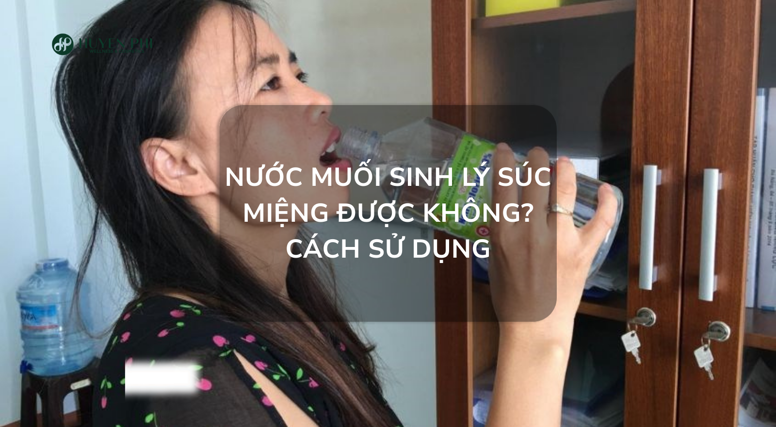 nước muối sinh lý súc miệng