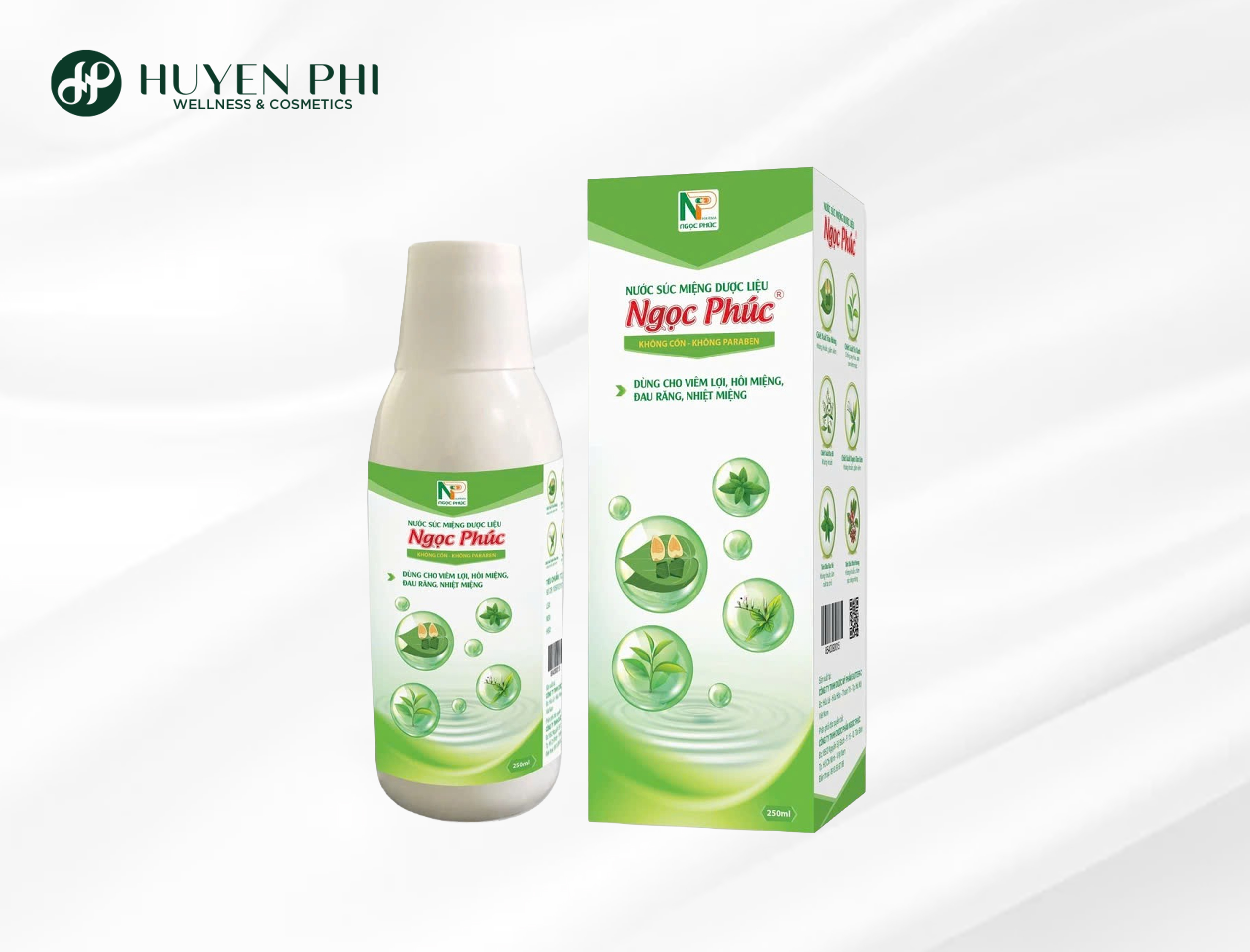 nước súc miệng thảo dược trị hôi miệng