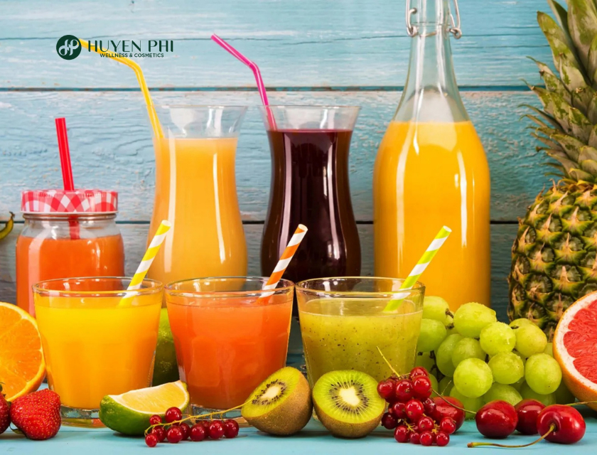 phụ nữ uống gì để đẹp da