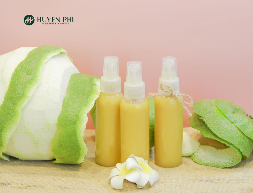 tinh dầu bưởi kích thích mọc tóc