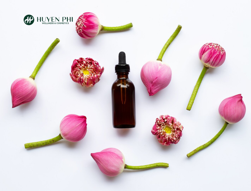 tinh dầu sen trắng